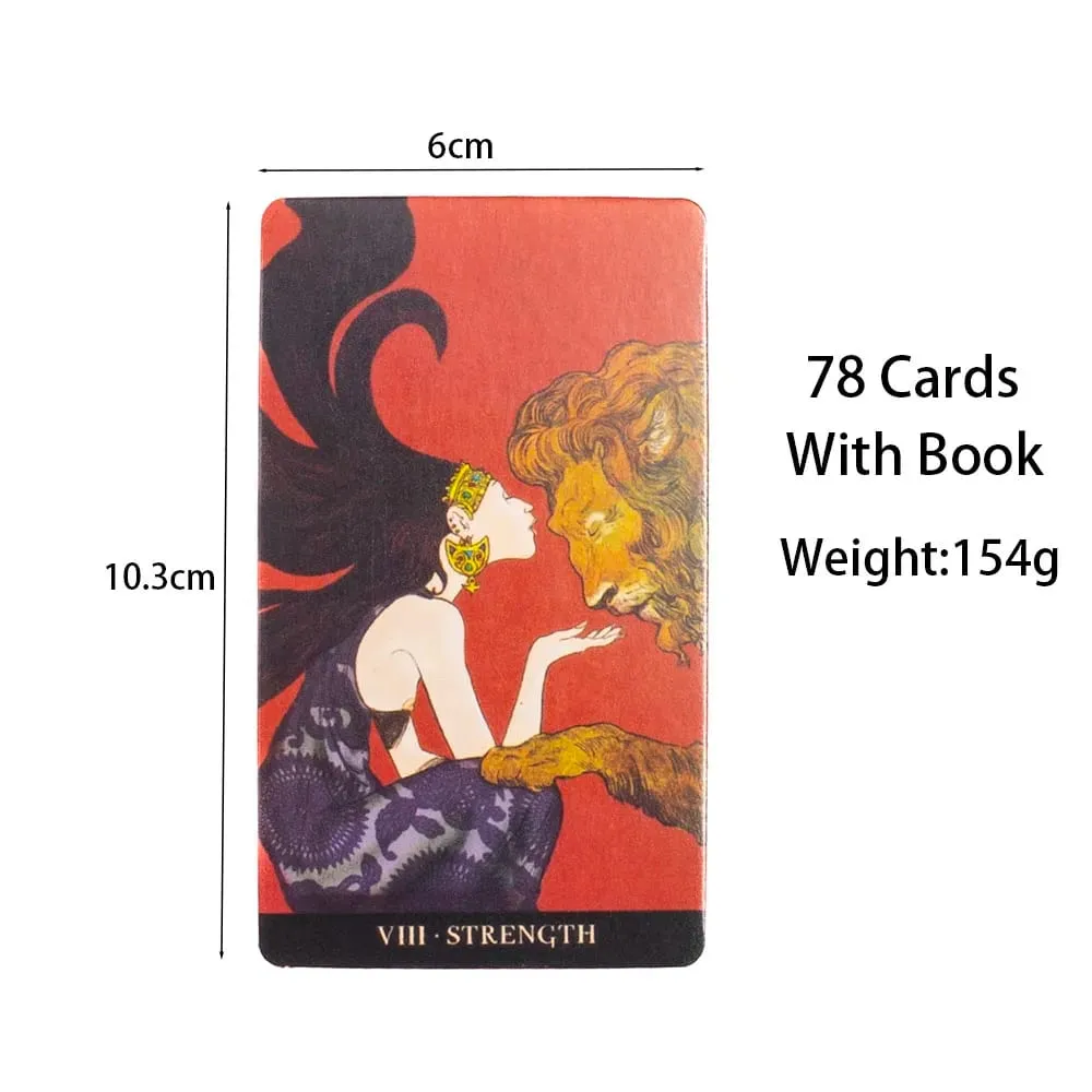 2026 Kad Tarot Circe BARU 10.3*6Cm 78Pcs Kad Permainan Papan Dek Nasib Ramalan Untuk Pesta Keluarga