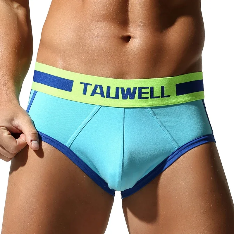 Men's Triangle Underwear, Tight Fitting, Low Waist, Color Blocking, Sexy, Youthful, Breathable and Comfortable — image 2