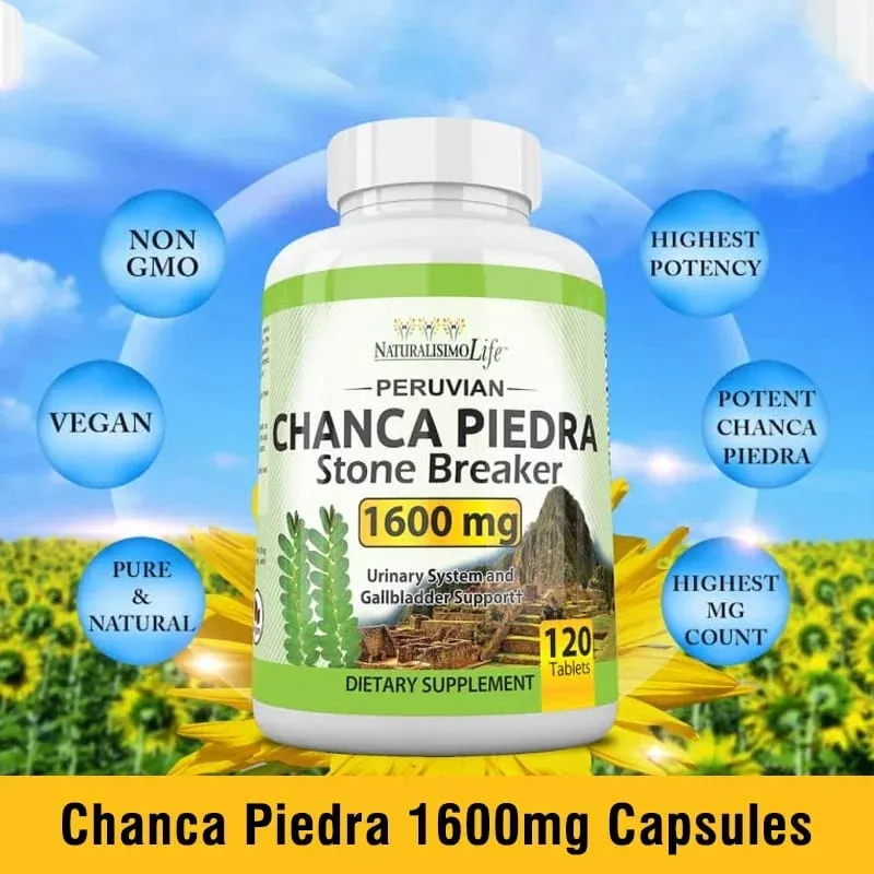 Chanca Piedra 1600mg - อาหารเสริมบำรุงไต ช่วยล้างนิ่วในไตและนิ่ว — image 4