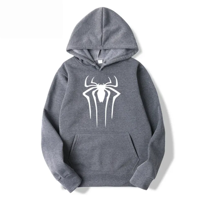 Latest Fashion Men's and Women's Hoodies Casual Hoodies Unisex Trendy Printed Spider Pattern Hoodies — image 6