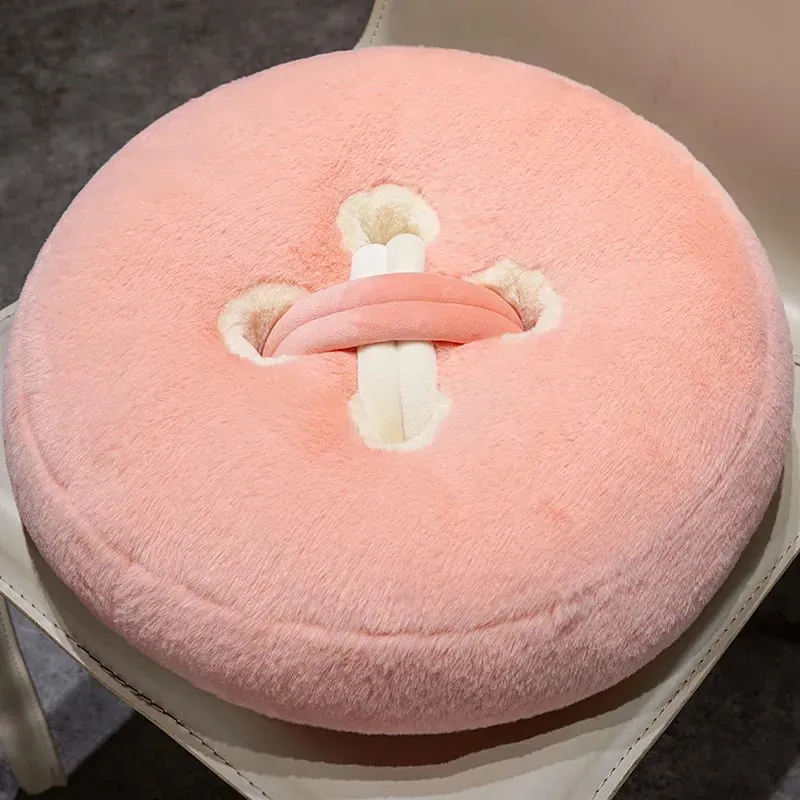Button Plush Toys Flower Heart-shaped Stuffed Pillow Home Decor 40/45cm Soft Sofa Cushion Throw Pillow Birthday Surprise Gifts