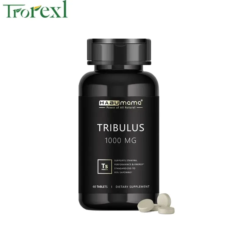 Comprimidos de Tribulus Terrestris de alta pureza, suplemento masculino que aumenta a resistência energética e ação rápida 60 comprimidos — image 10