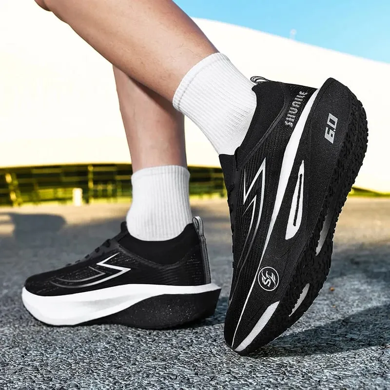 Men Running Shoes Carbon Board Marathon Speciality Sports Breathable Lightweight Women's Comfortable Athletic Sneakers Original