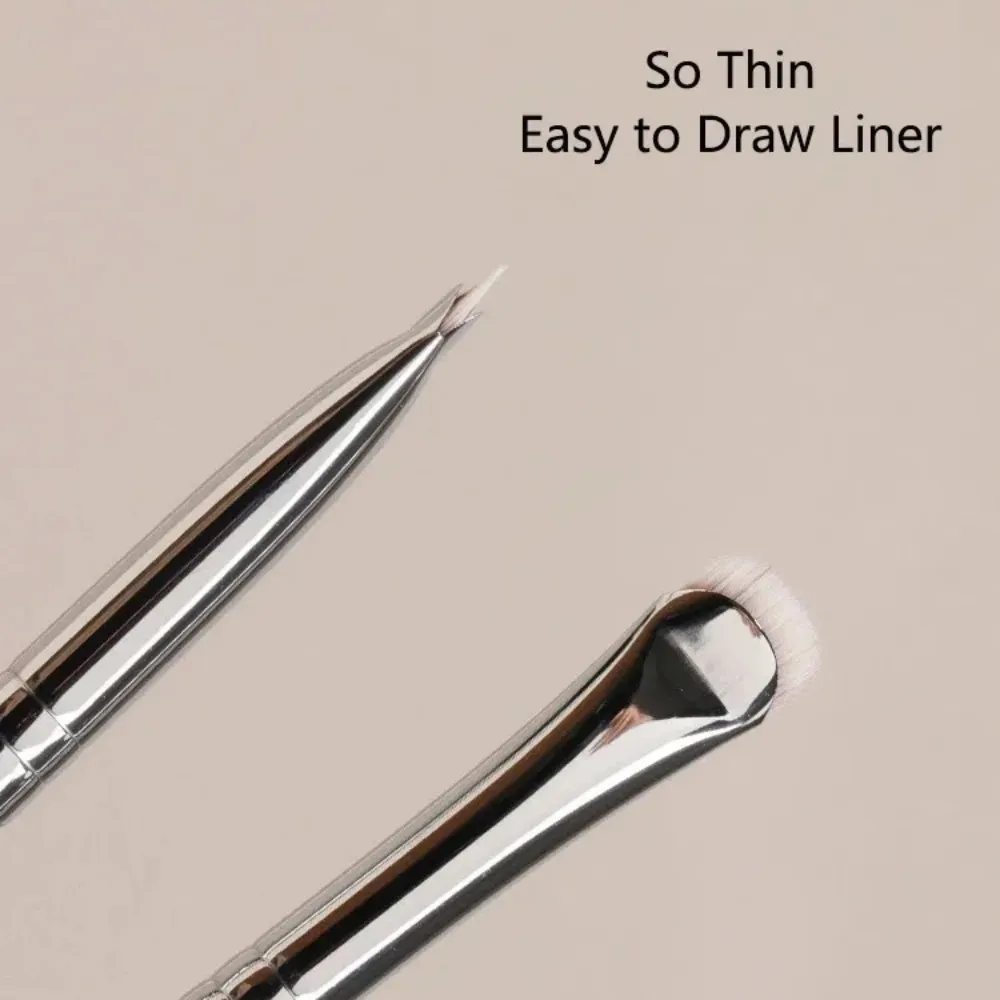 New Curved Makeup Brush Thin Small Make Up Brushes Eye Liner Sharp Eyelid Cosmetic Brush Eye Cosmetic Tools — image 3
