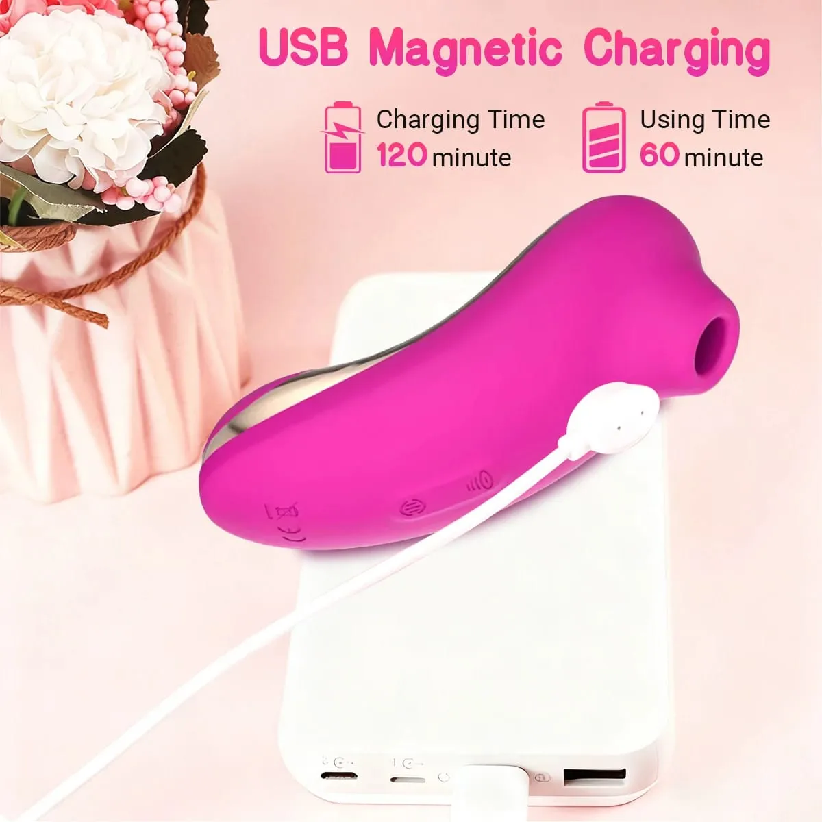 16 Sucking Vibration Modes Sucking Vibrator Female Vagina Massager Clitoris stimulator Vacuum Suction Sex Toys for Women — image 4