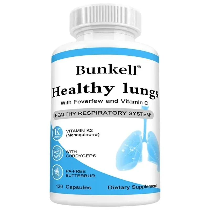 Lung Health Capsules with Vitamin C Balance Respiratory System and Skin Support Superior Respiratory Defense Bronchial Health — image 9