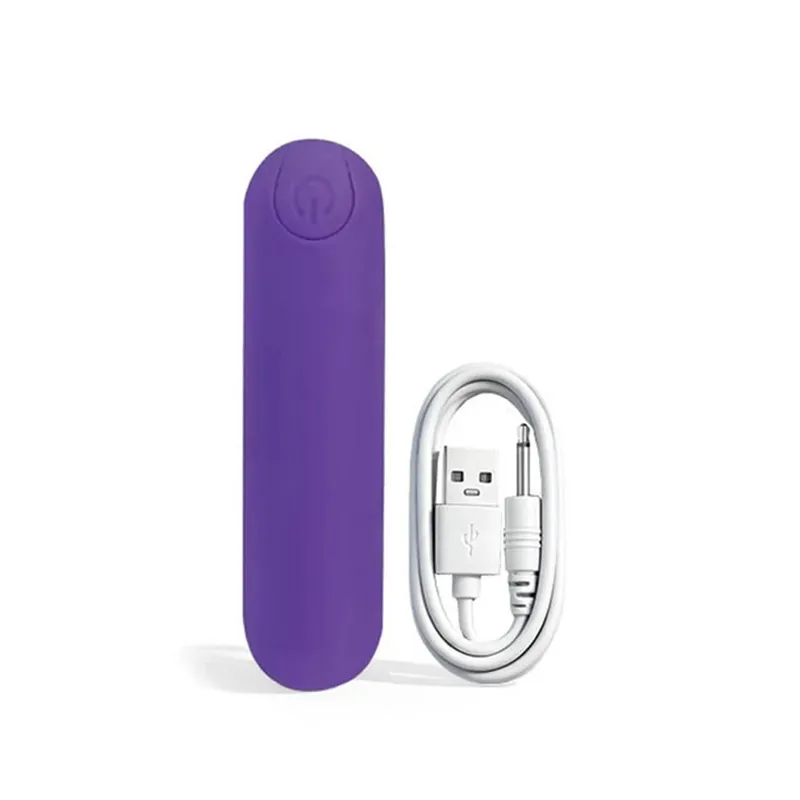 Vibrador bala para ponto g, estimulador de clitóris e mamilo, 10 modos de vibração, portátil, mini massageador anal vaginal, brinquedos sexuais adultos para mulheres