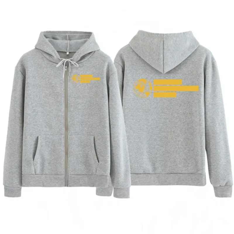 Forward Observations Group FOG Skeleton Zipper Hoodies Men Women Gothic Long Sleeve Zip Up Sweatshirts Jackets Coats Streetwear — image 9