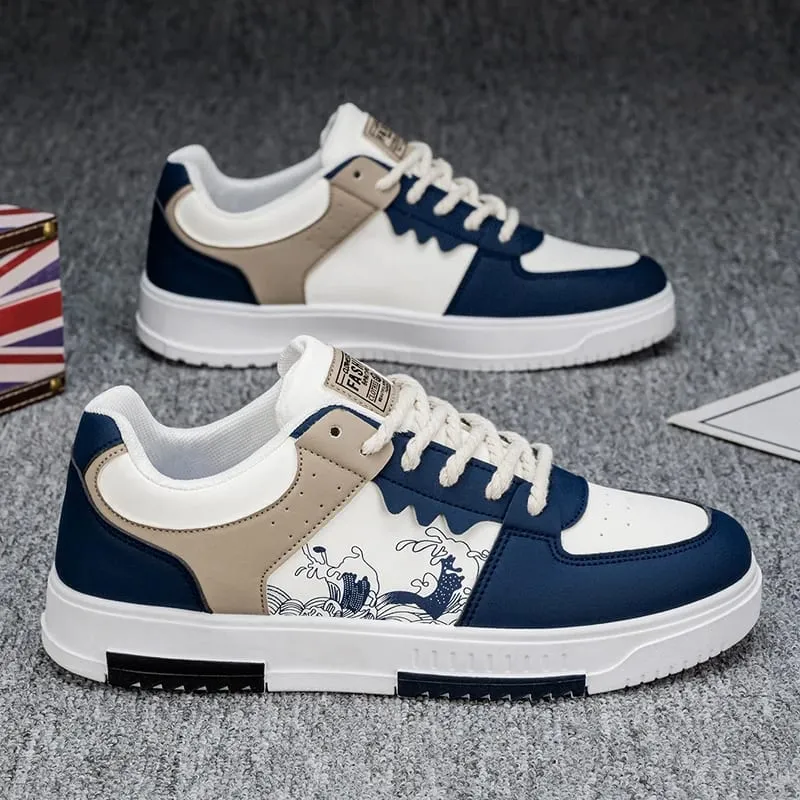 Men's sports and casual board shoes trendy men's shoes fashionable street shoes daily walking shoes — image 2