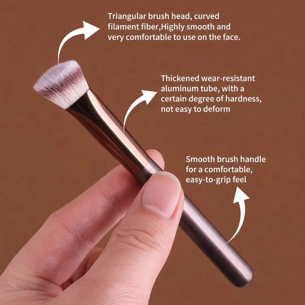 Professional Makeup Brush Set Portable Travel Double-Ended Makeup Brushes Multifunctional Cosmetic Tools In — image 4