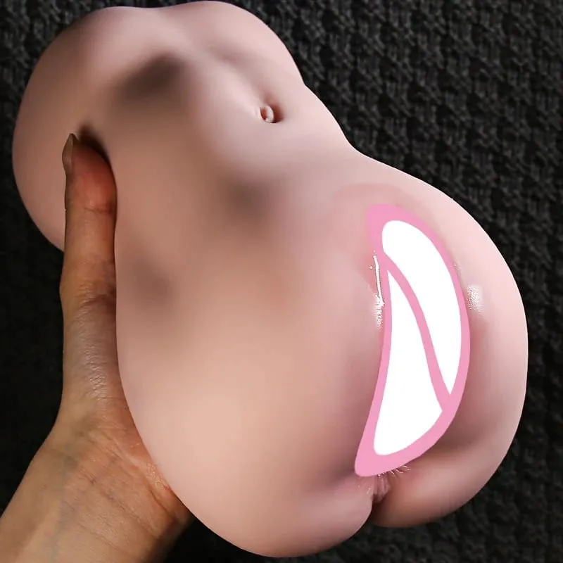 Pocket Pussy Lifelike Women Vagina Anal 2 Holes Adult 18+ Adult Masturbation Sex Toys High Quality Male Portable Sex Products — image 2
