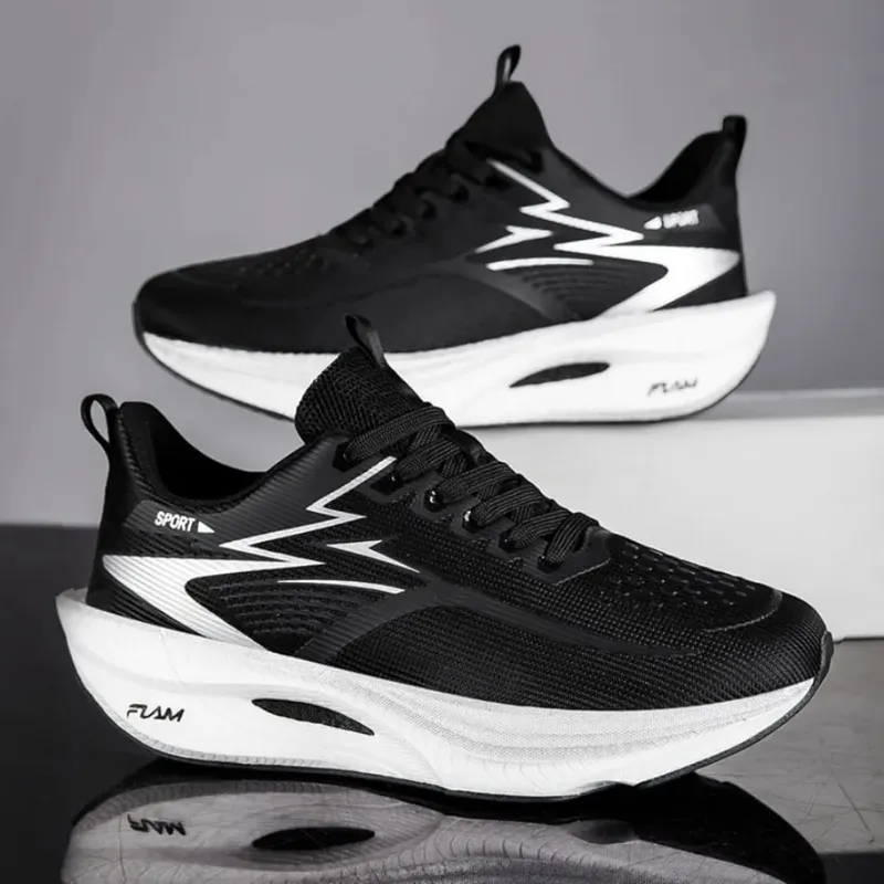 2026Men Casual Sport Shoes Breathable Lightweight Sneakers Outdoor Mesh Black Running Shoes Athletic Jogging WoMen Walking Shoes