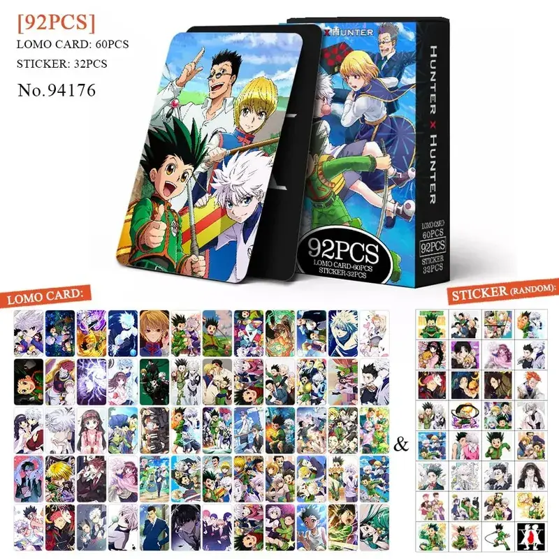 Anime Attack on Titan Lomo Card Pohlednice Hračka Haikyuu Lékárnické deníky Honkai Star Rail Collection Karty s nálepkami Dárek — image 31