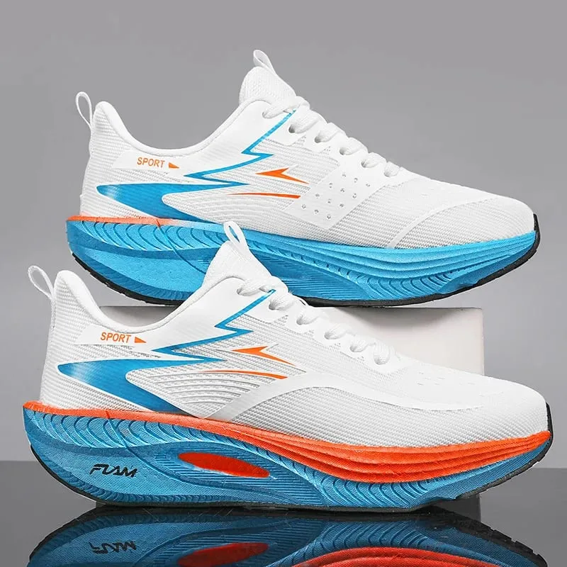 Running Shoes Men Marathon Athletic Sports Outdoor Carbon Plate Breathable Lightweight Comfortable Women's Air Cushion Sneakers — image 5