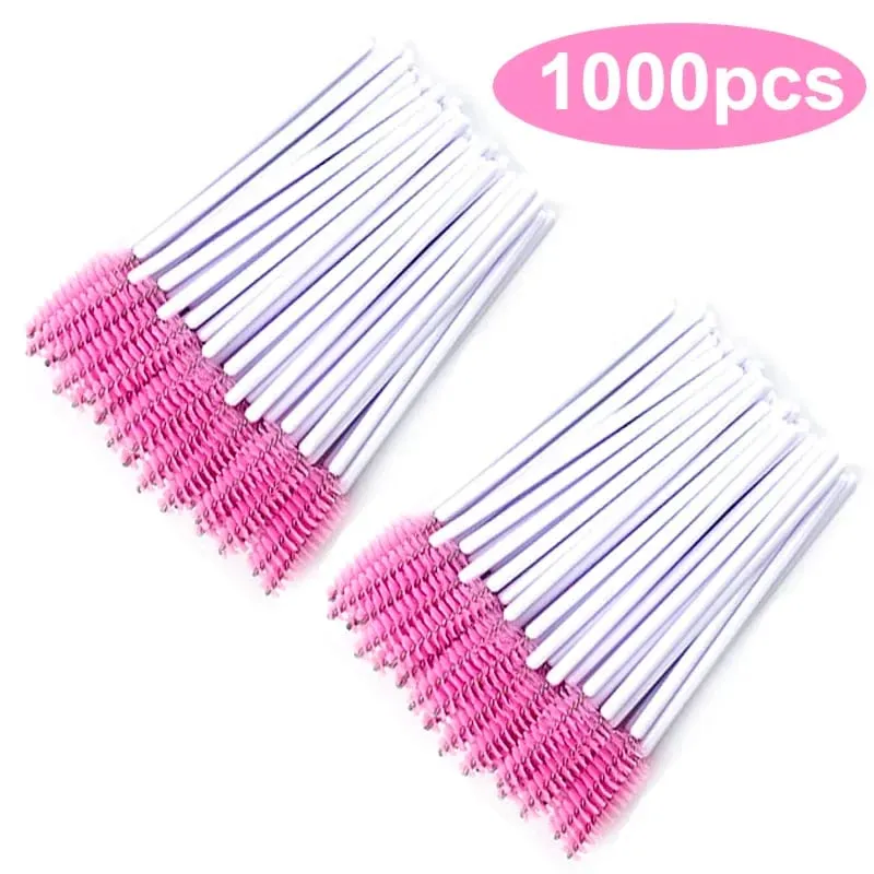 Atacado escova de cílios varinhas de rímel atacado carretéis sobrancelha chicote escovas de limpeza aplicador ferramentas de maquiagem 50/1000/2000 pçs — image 10