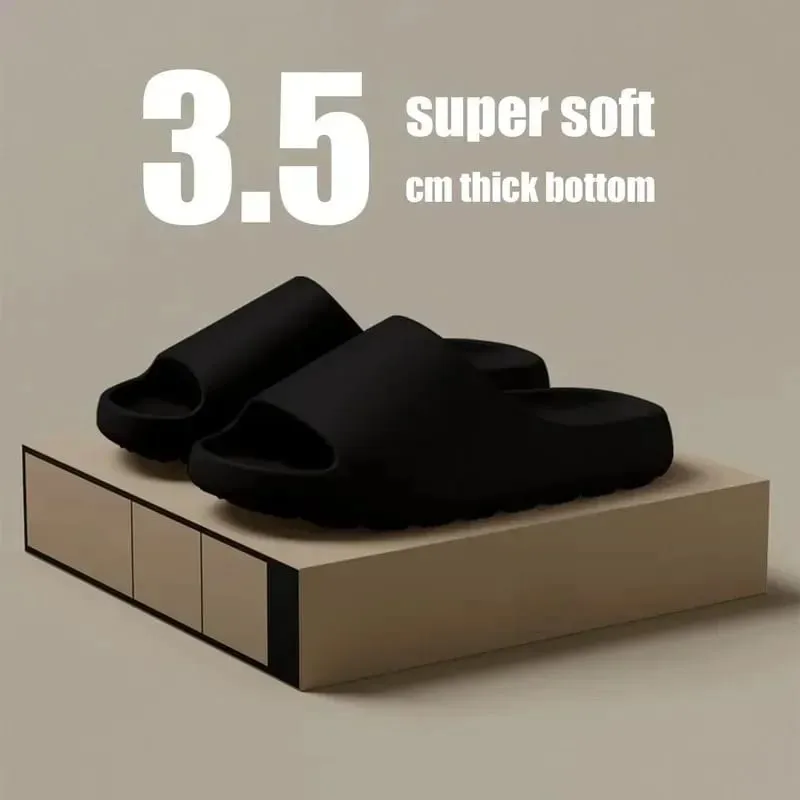 Scarpe da casa unisex Sandali scorrevoli con piattaforma morbida e antiscivolo per donna Uomo Pantofola da bagno per doccia esterna interna per adulto