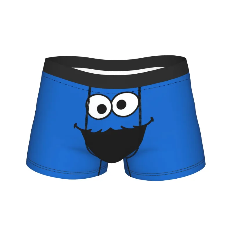 S-Sesames Streets Tango Elmo & Grover Underwear Men Shorts Briefs Funny Boxershorts Quality Customs Oversize Panties — image 21