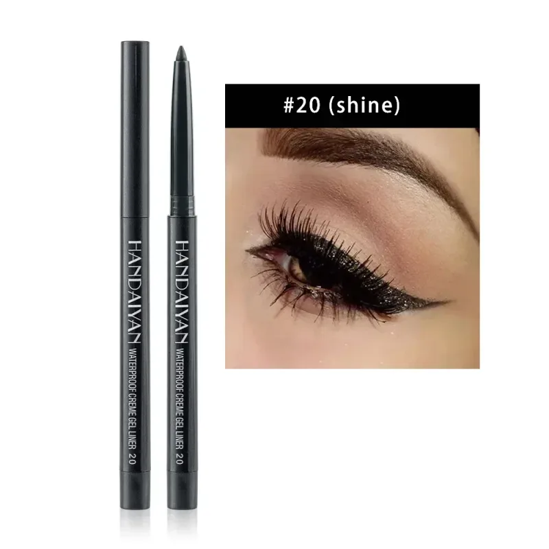 1PC Glitter Shine Eyeliner Gel Pencil Sexy Colorful Long-Lasting Shimmer Makeup Matte Colored Eye Liner Cream Pen Cosmetic Tool — image 26