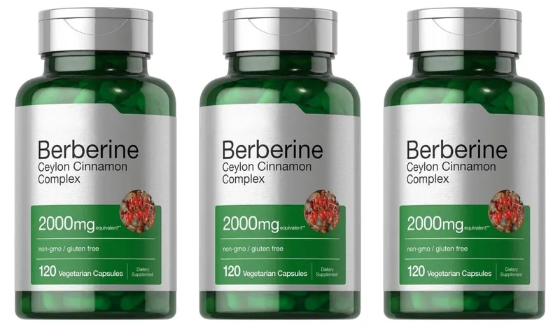 Berberine Ceylon Cinnamon Complex 2000mg แคปซูลมังสวิรัติ Non-GMO Gluten ฟรีอาหารเสริมเพื่อสุขภาพทุกวันสำหรับผู้ใหญ่ 120 นับ — image 9