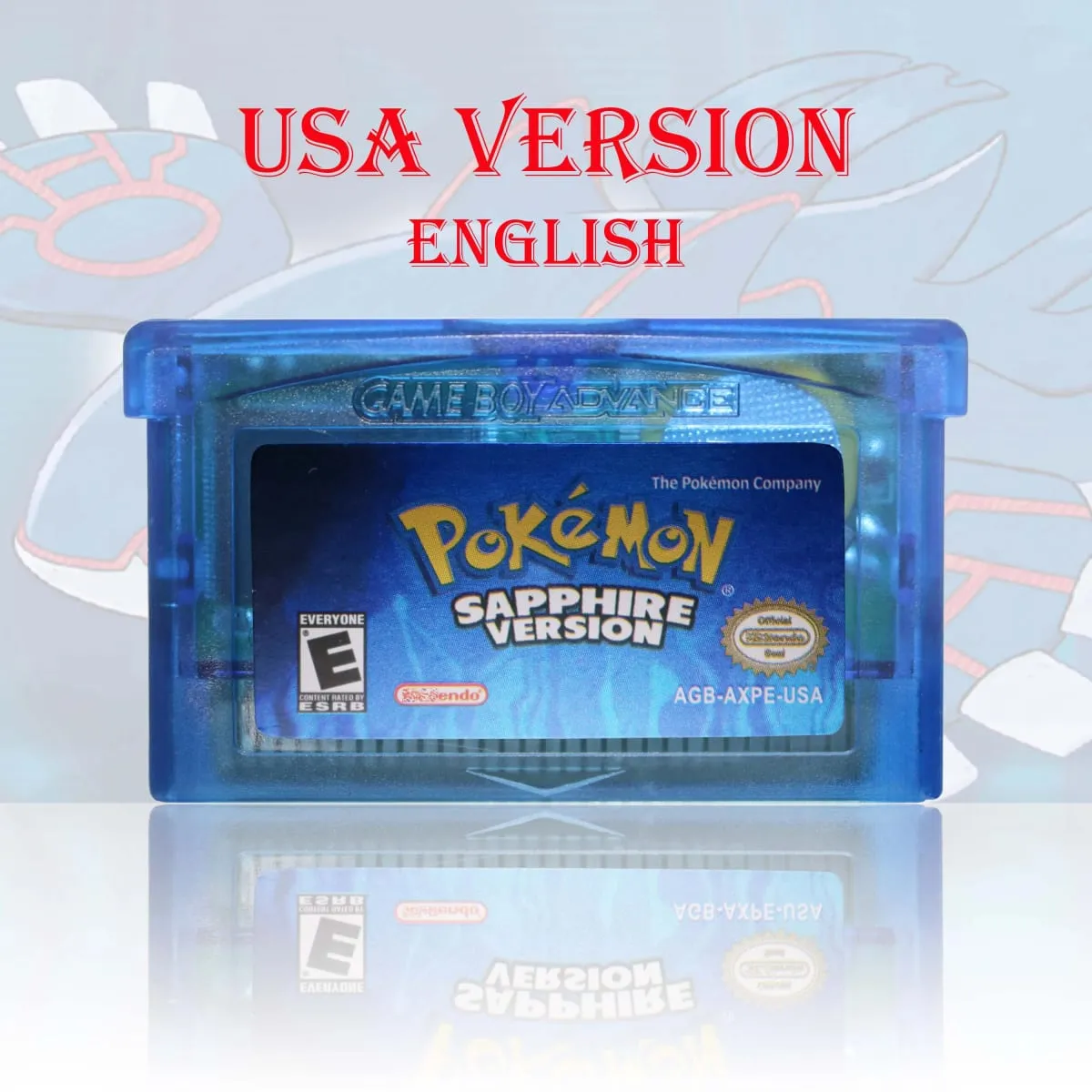 GBC/GBA USA Version Pokemon Blue/Crystal/Emerald/Fire Red/Leaf Green Game Cartridge Video Game Card High Quality with Battery — image 8