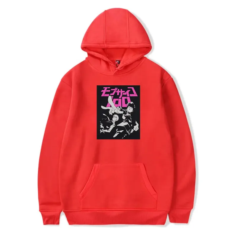 Anime Manga Mob Psycho 100 Reigen Arataka Fashion Hooded Sweatshirts Winter Essentials Hoodies Sweaters Thick Sweater Sweatshirt — image 9
