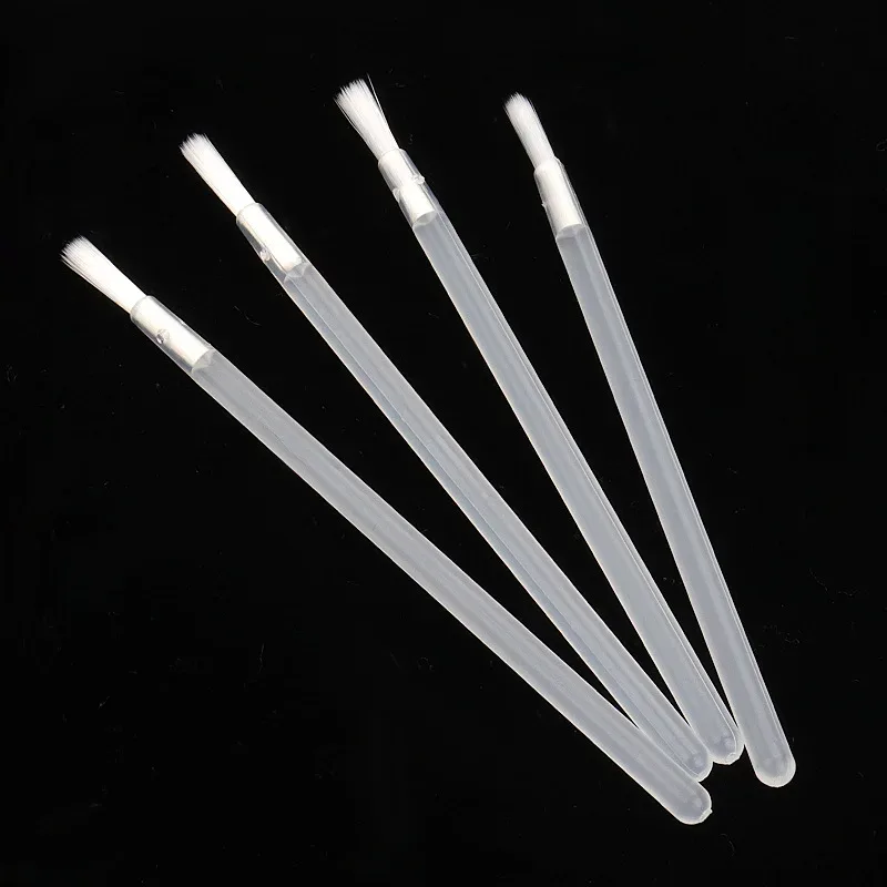 50Pcs Disposable Nylon Fiber Lip Brush Lipstick Wands Clean Applicator lip Gloss Brushes portable Cosmetic women Makeup Tools — image 13
