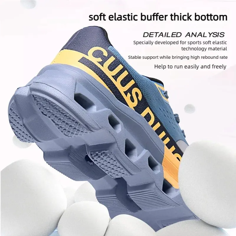 Outdoor Tennis Men Shoes Soft Sole Breathable Casual Sports Shoes Mesh Surface Breathable Cushioned Running Shoes Sneakers — image 6