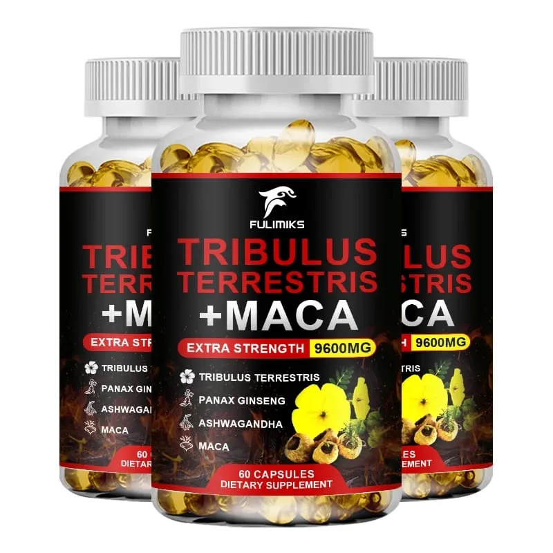 Tribulus Terrestris + Maca Capsules 9600MG with Ginseng & Ashwagandha Supports Energy Stamina & Muscle Performance — image 9