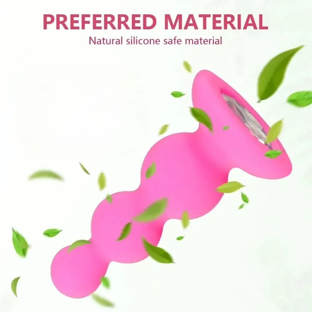 Mini Anal Plug Sex Toys silicone Crystal Annal Extreme Butt Buttplug for Woman Prostate Massager Stimulator Adult Toys For Man — image 5