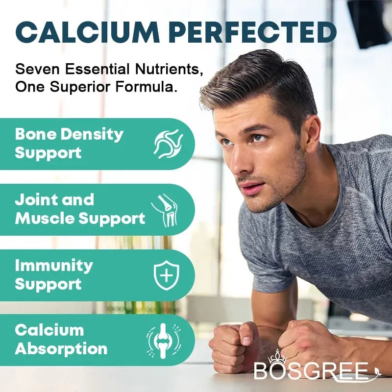Calcium D3+K2+B12 Capsules-Immune and Muscle Health Support-Promote Bone and Tooth Health Replenish Joints-D3 K2 Supplements — image 5