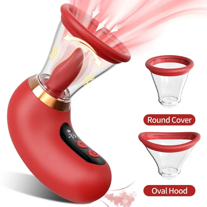 Sucking Licking G spot Vibrator Rose-Sex Toy Adult Sex Toys Removable Cup Clit Nipple Stimulation 360° Rotation Vibrators 18+ — image 9