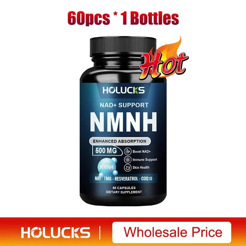 Premium 5-in-1 NMNH Supplement with Nicotinamide Riboside TMG Resveratrol C0Q10 Support Immunity Longevity & Vitality — image 9