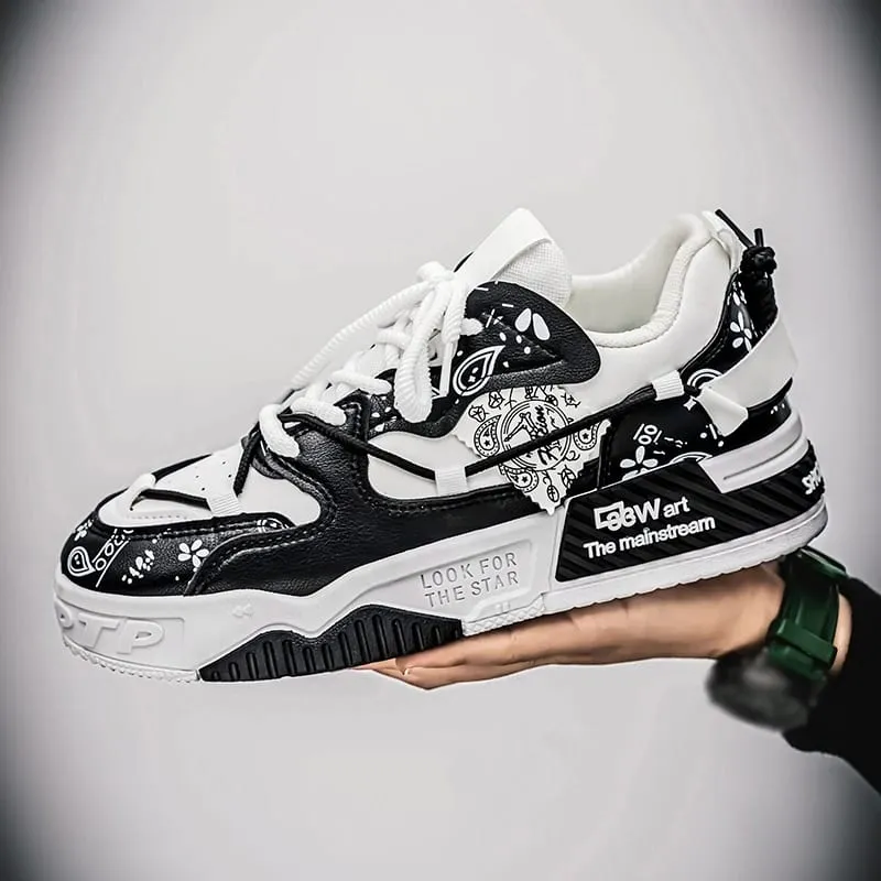 Men's sports and casual board shoes trendy men's shoes fashionable street shoes daily walking shoes — image 4