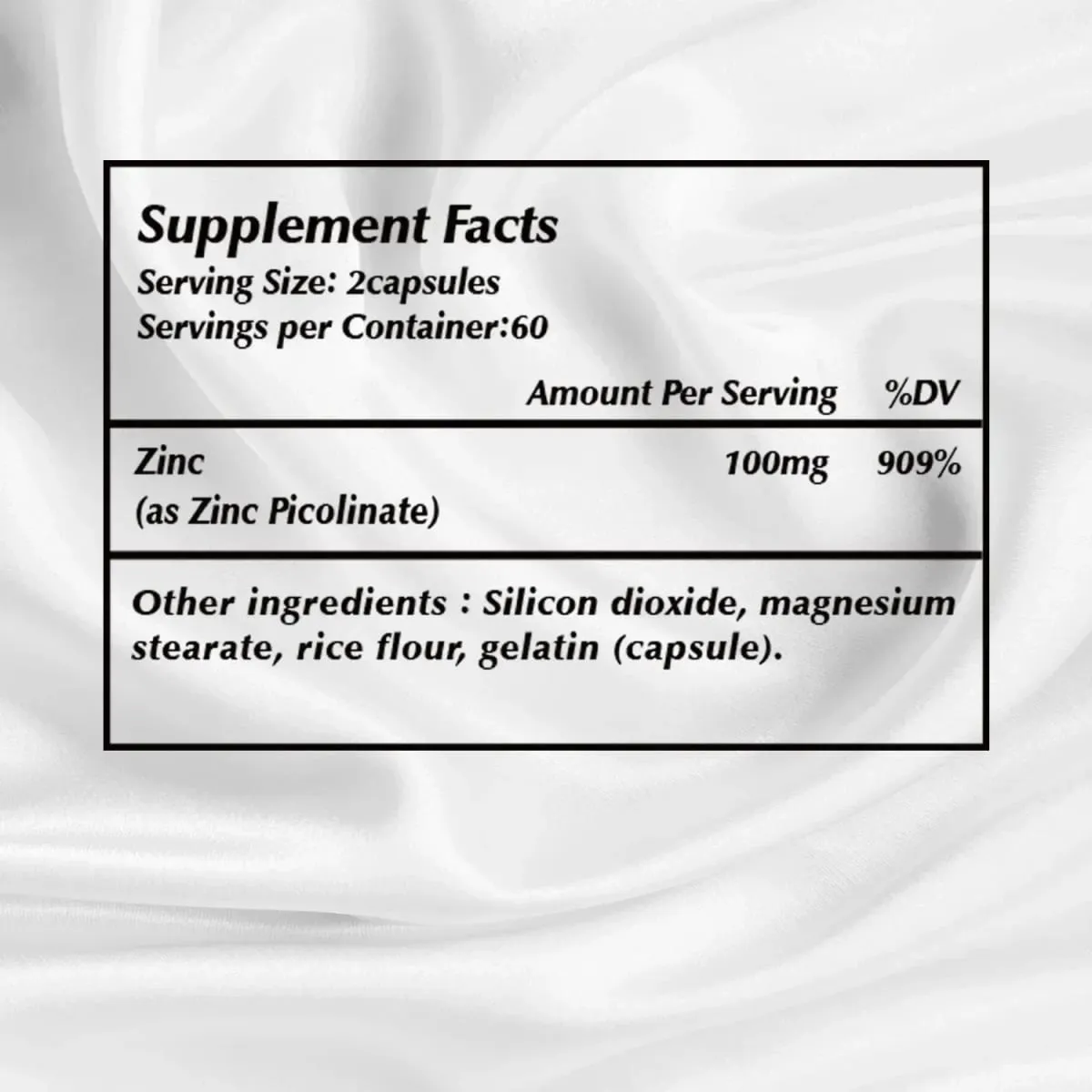 Zinc Picolinate Capsules - Boosts Immune Support Sleep & Energy — image 2
