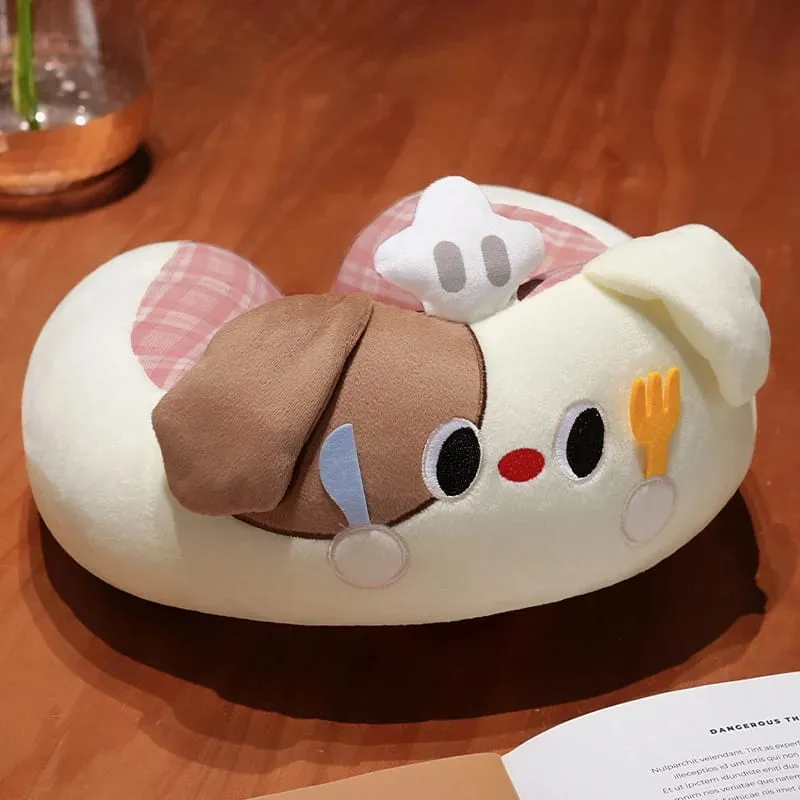 Hump Pillow Adult Children Travel Pillow Soft Short Plush Cartoon Portable Outdoor Nap Flight Neck Pillow Nursing Cushion — image 11
