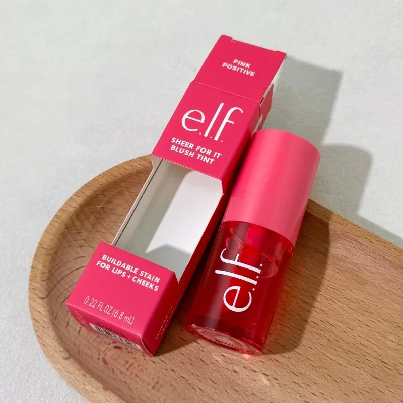 ホット ELF スキンケア製品プレメイクアップジェルジェルグリーンプライマー 75 ミリリットルナチュラル非脂っこい唇と頬デュアルユースリキッドパウダー頬紅 — image 11