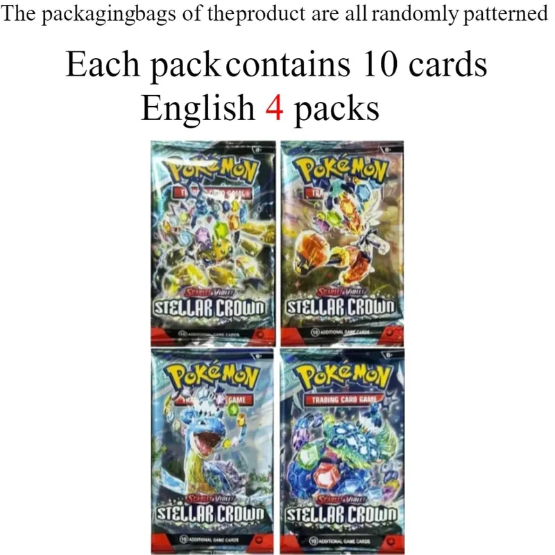 Pokemon Card Scarlet Violet Prismatic Evolutions English Booster 360Pcs Battle Trading Collection Κάρτες παιχνιδιών 40 ανά κουτί — image 20