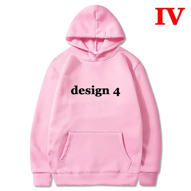 Men Hoodies Loose Casual Clothing Women Fashion Long Sleeve Hooded Pullover Personality Design Streetwear Sweatshirts — image 2