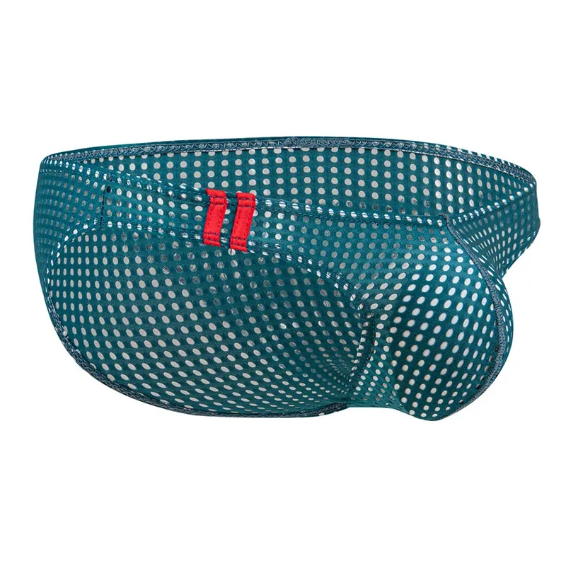 Slip da uomo Estate Traspirante Fori Intimo U Convesso Sottile Vita bassa Slip intimo da uomo Slip Mutande Calzoncillos