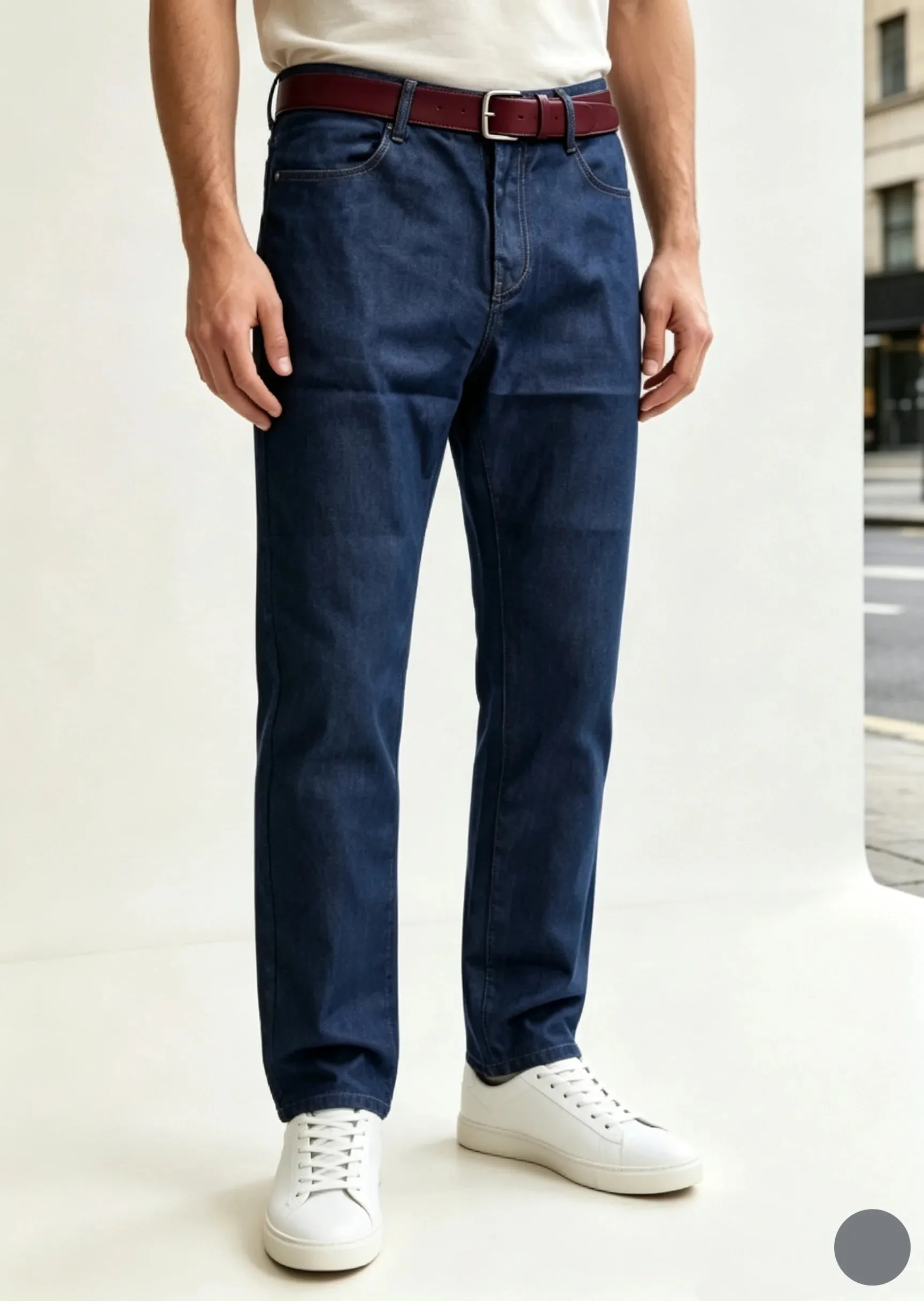 2026 NEW Men Men's Fashion Business Jeans Classic Style Casual Stretch Slim Jean Pants Male Brand Denim Trousers Black Blue Me — image 10