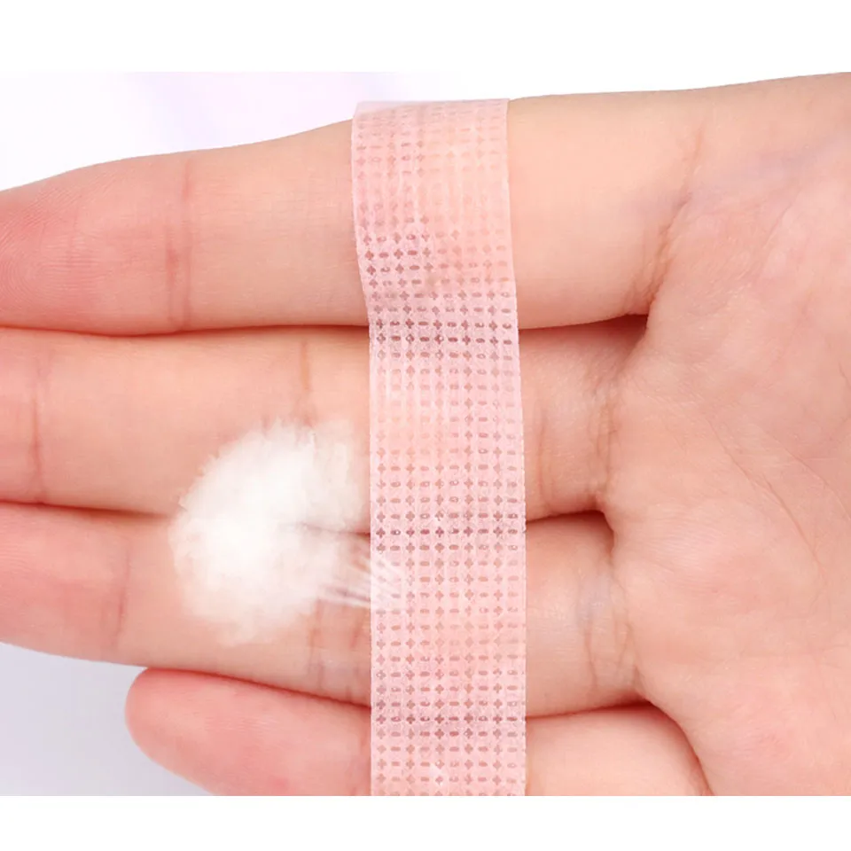 5/10Rolls Silicone Gel Tape for Lash Extensions Non-Woven Breathable Sensitive‑Skin Under‑Eye Patch Lash Tape Makeup Tool Supply