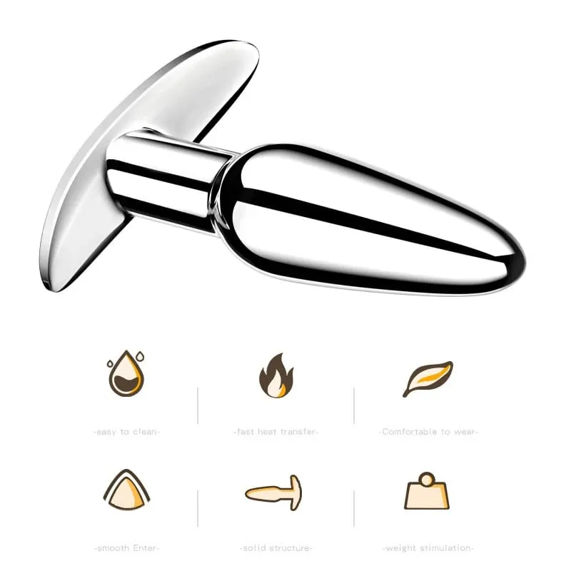 Remote Control Vibrators Vibrating Butt Anal Plug Sex Toys for Women Men Metal Erotic Massager Stimulator Dildo Anal Toys — image 3