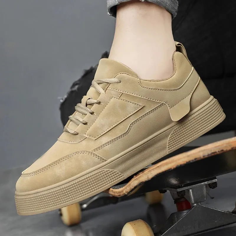 Low-Top Men's Versatile Casual Sports Shoes Comfortable and Trendy Thick-Soled Outdoor Running and Skateboarding Shoes — image 9