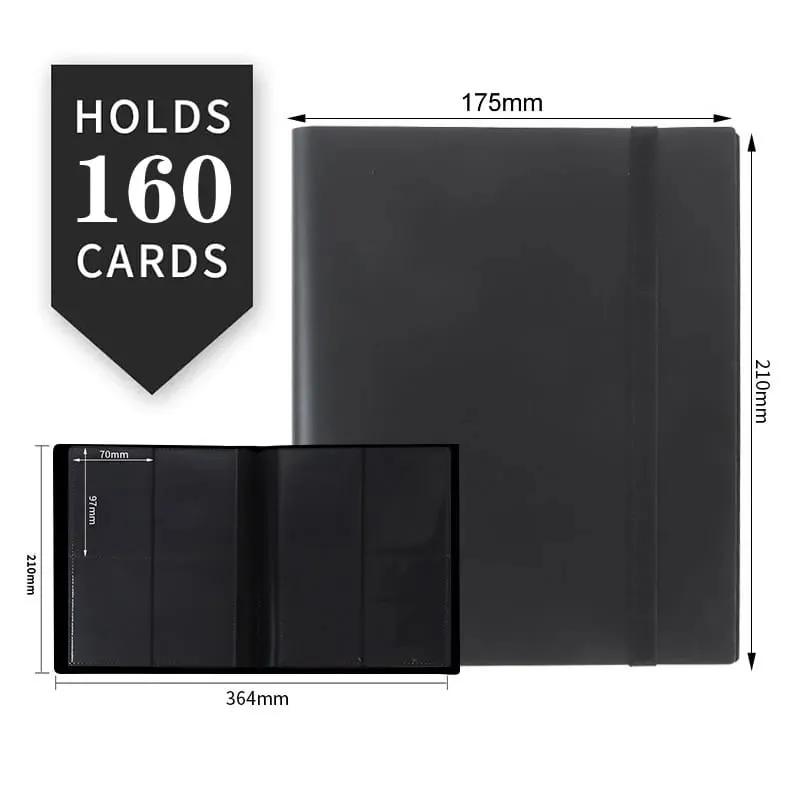 NEW Cards Albums 160/360 Capacity Pocket Holder Binders Protector Sleeve For Pokemon Yugioh Baseball Football Sports Game Card
