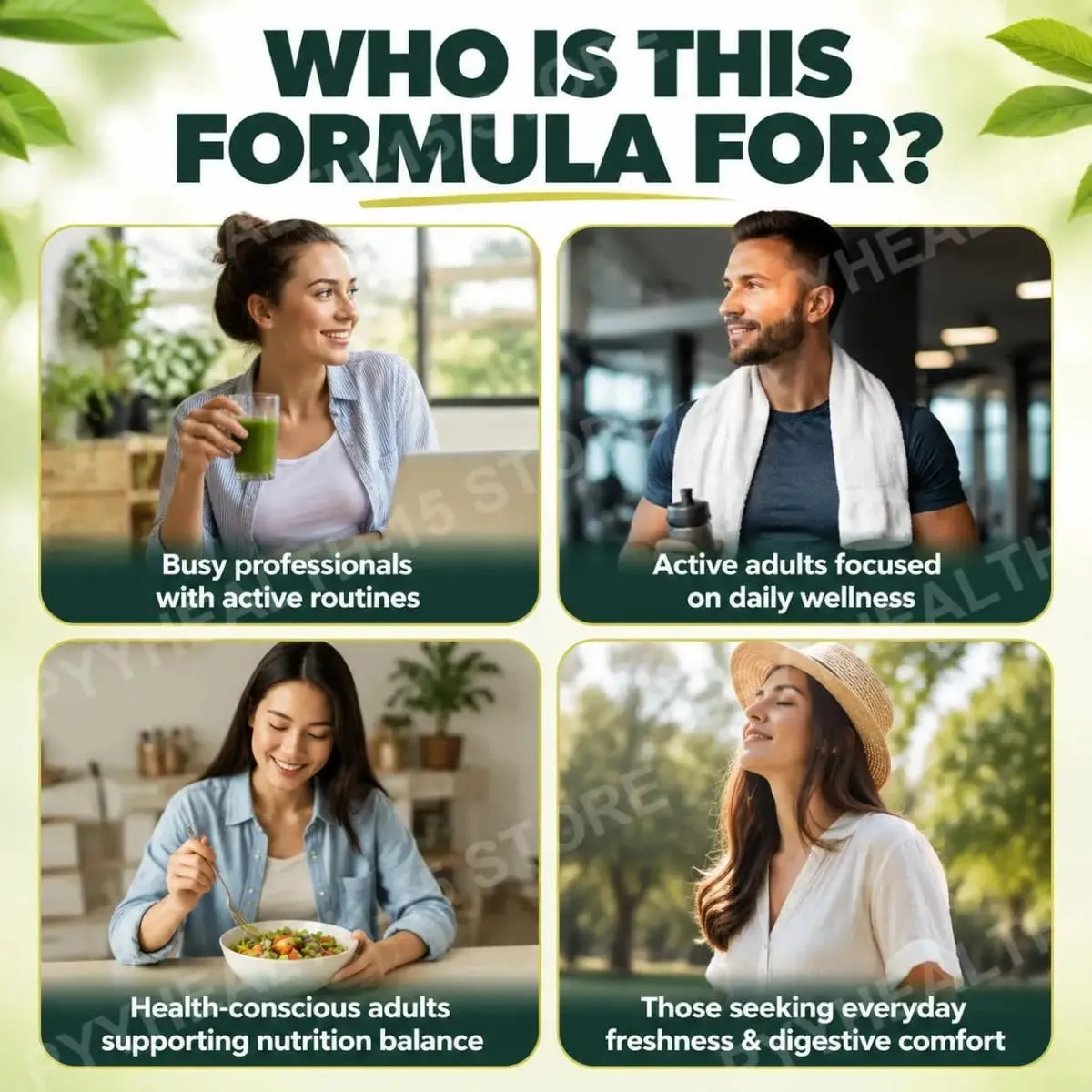 Docteat Chlorophyll Gummies Lemonade Gut Nutrition Balance with Prebiotic Inulin and Apple Fiber Digestive Wellness 60 Gummies