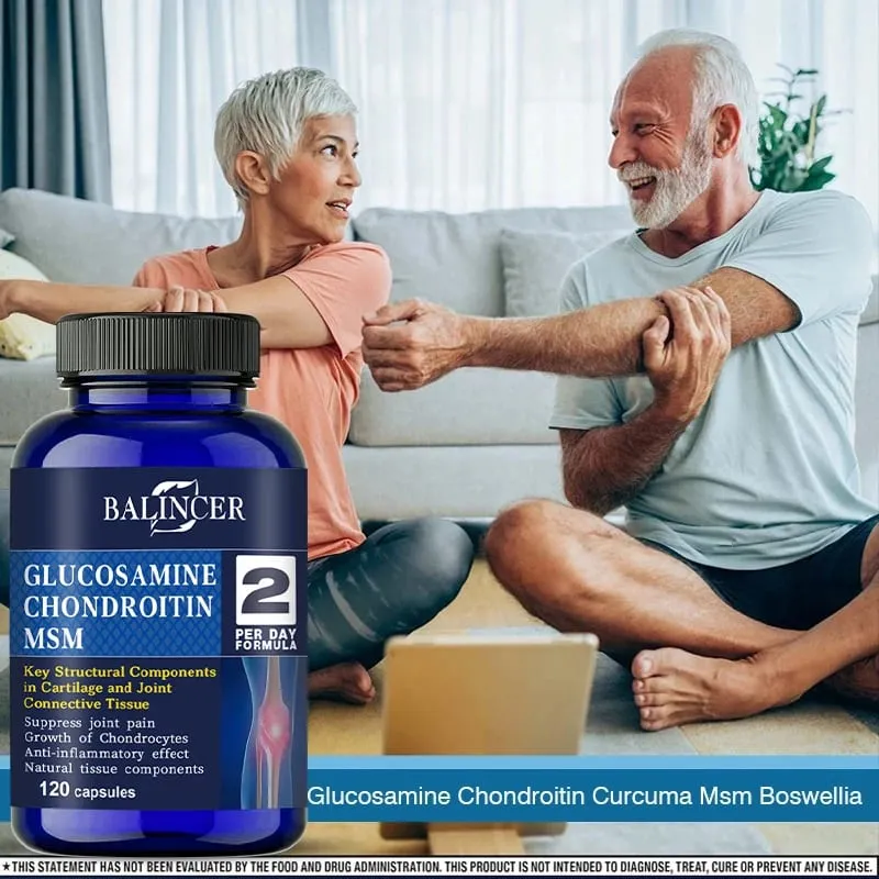 Glucosamine & Chondroitin & MSM 3-in-1 - Antioxidant Joint Health Support for Bone and Cartilage Health — image 4
