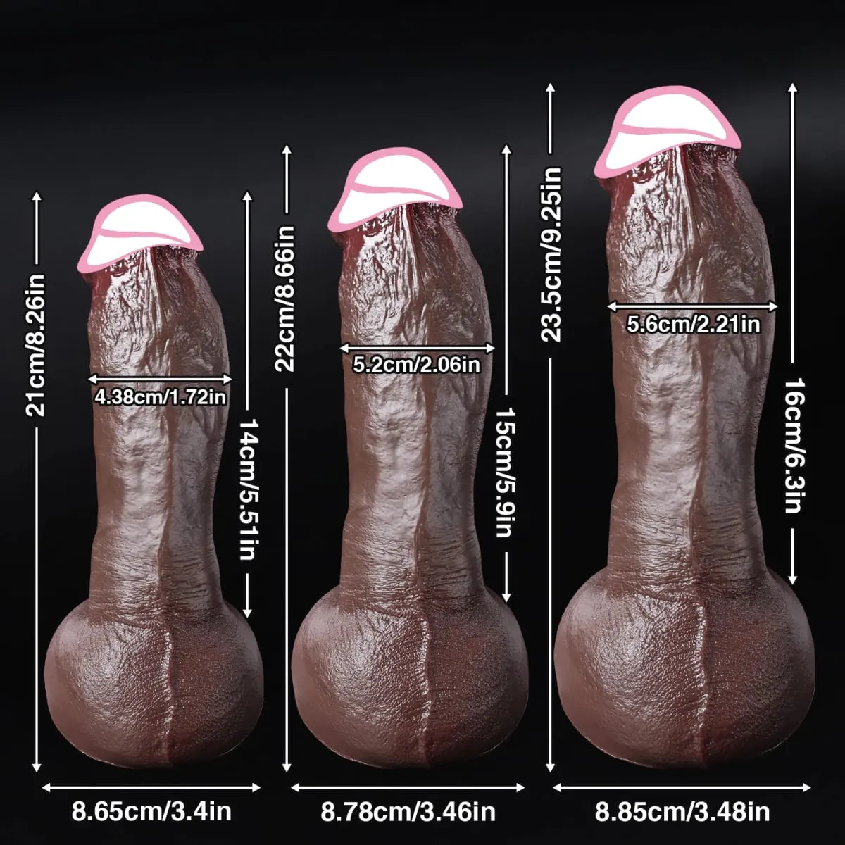 Consolador grueso realista y barato para hombres y mujeres, masturbadores Gay, pene de silicona, ventosa grande, tapón Anal para pene, juguete sexual — image 6