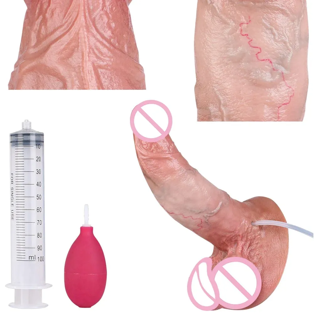 השפריץ דילדו G-Spot Stimulator סיליקון צעצוע מין אינטימי עמיד למים צעצוע למבוגרים לנשים לאוננות פרטית בנרתיק — image 2