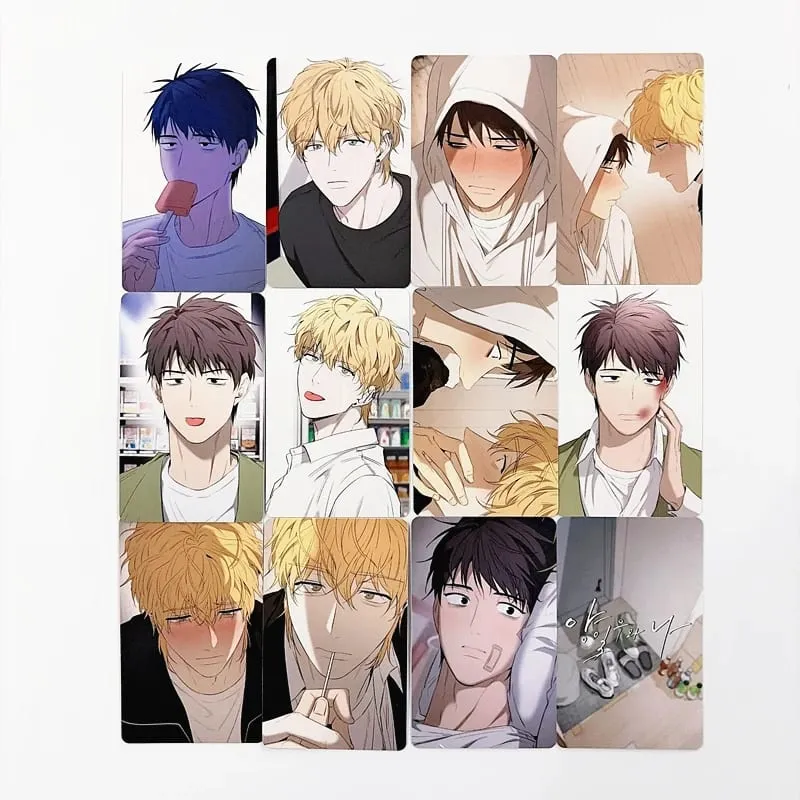 14Pcs/Set Yang Il-woo and I Manhwa Lomo Cards Yang Ilwoo & Jang Baekhee BL Webtoon Photo Cards for Fans Collection & Gift — image 5
