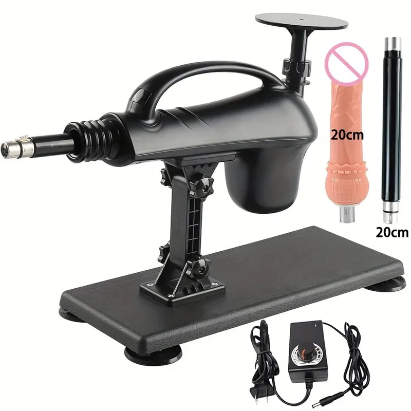 Automatic Sexual Machine 3XLR Dildo Attachments Female Masturbation Vibrator Massage Gun Sex Toys for Men Couples Adult Products — image 11
